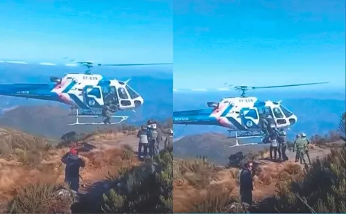 
          Imagem ilustrativa da imagem Resgate no Caparaó: entenda os riscos de fazer trilhas
          