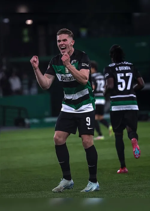 Imagem ilustrativa da imagem Quem é Viktor Gyökeres, atacante sueco acertado com o Arsenal por cerca de R$ 480 milhões