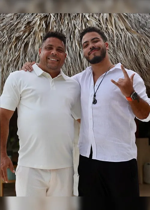 Imagem ilustrativa da imagem Ronaldo Fenômeno não deixará herança? Filho fala sobre relação com a fortuna do ex-atacante