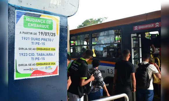 Imagem ilustrativa da imagem Mudança no embarque de passageiros no terminal da PE-15 a partir deste sábado (19)
