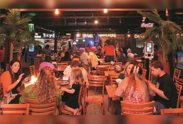 Movimento em restaurante em Vila Velha