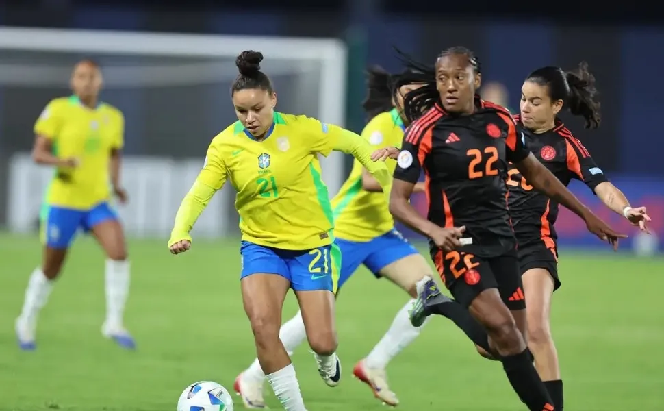 Imagem ilustrativa da imagem Brasil encara Colômbia em busca do 9º título da Copa América Feminina