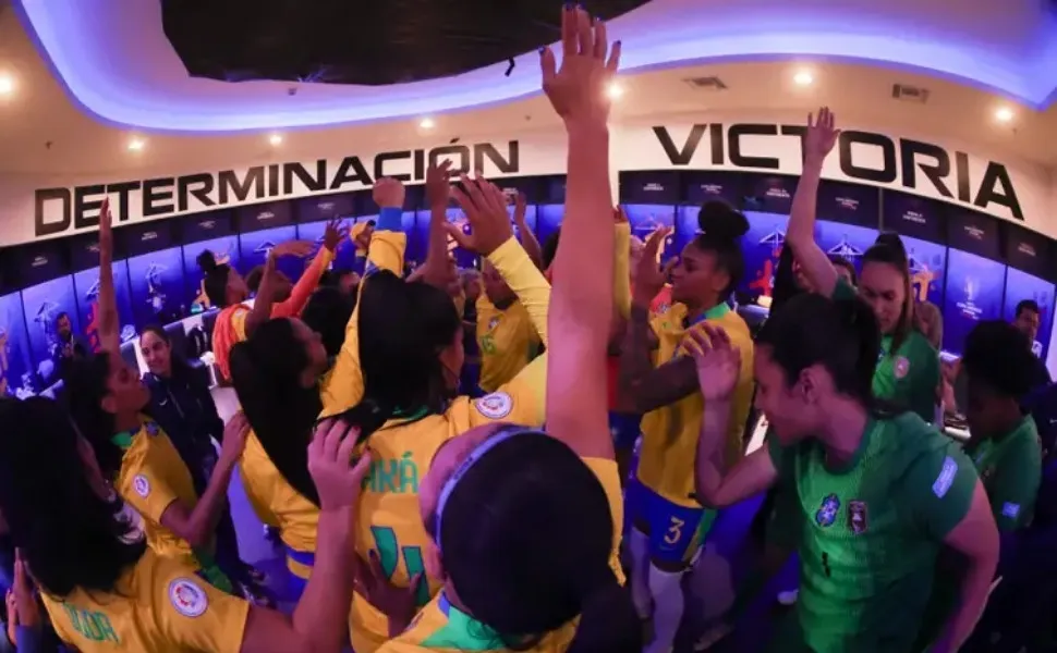 Imagem ilustrativa da imagem Brasil encara Colômbia em busca do 9º título da Copa América Feminina