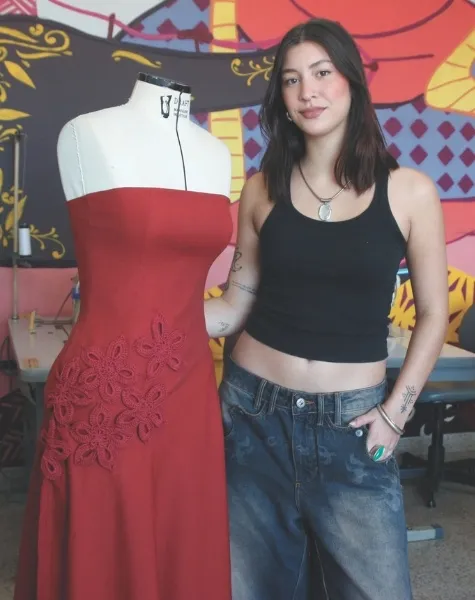 Imagem ilustrativa da imagem Criações de futuros estilistas em feira de moda na Enseada