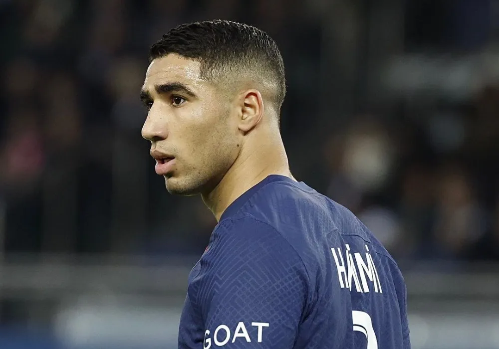 Imagem ilustrativa da imagem Hakimi, do PSG, será julgado por estupro e pode pegar 15 anos de prisão na França