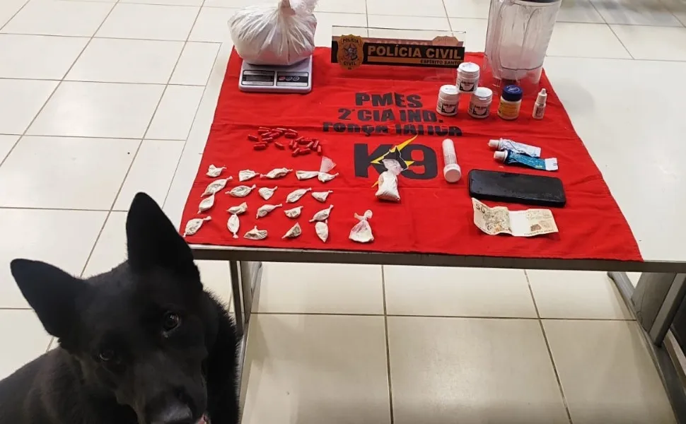 Imagem ilustrativa da imagem Homem é preso suspeito de tráfico de drogas na Região Serrana do ES