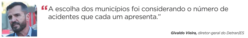 Imagem ilustrativa da imagem Superblitze em nove cidades para reduzir os acidentes com motos no ES