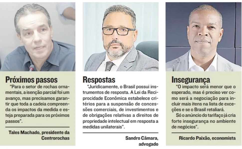 Imagem ilustrativa da imagem Tarifaço de Trump: empresários retomam negócios e descartam demissões