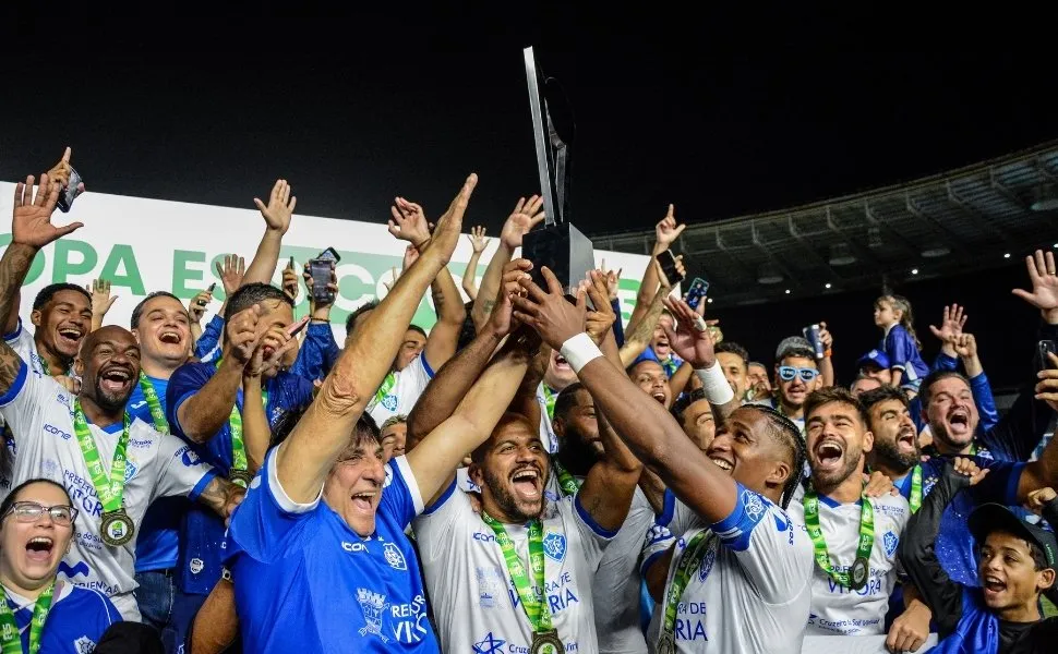 Imagem ilustrativa da imagem Vitória vence o Porto Vitória e conquista o pentacampeonato da Copa ES