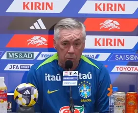 Imagem ilustrativa da imagem Ancelotti incentiva concorrência e variações táticas na Seleção Brasileira