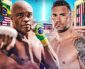 Imagem ilustrativa da imagem Anderson Silva e Chris Weidman terão revanche em evento de Jake Paul