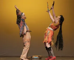 Imagem ilustrativa da imagem Antonio Nóbrega e Rosane Almeida estreiam "Mestiço Florilégio" no Teatro do Parque