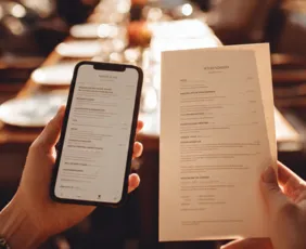 Imagem ilustrativa da imagem Deputados querem a volta dos cardápios impressos em bares e restaurantes