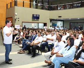 Imagem ilustrativa da imagem Marcelo destaca importância da formação política para jovens