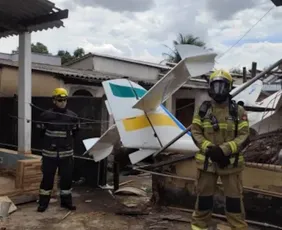 Imagem ilustrativa da imagem Quem é o piloto que sobreviveu após avião cair sobre casa em Goiânia