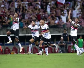 Imagem ilustrativa da imagem Santa Cruz vence Sergipe nos pênaltis e passa para a próxima fase da Série D