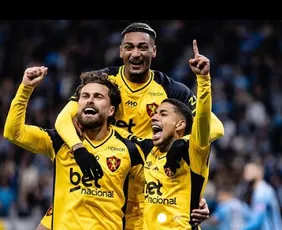 Imagem ilustrativa da imagem Sport vence sua primeira partida neste Brasileirão, contra o Grêmio