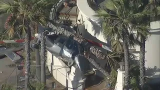 Imagem ilustrativa da imagem Acidente de helicóptero deixa cinco feridos em praia da Califórnia, nos EUA