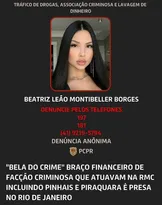 Imagem ilustrativa da imagem Como estudante de Veterinária gerenciava dinheiro do tráfico do PCC, segundo a polícia