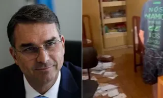 Imagem ilustrativa da imagem Flávio Bolsonaro diz que mãe e avós foram feitos de reféns em assalto no RJ