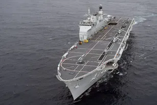 Imagem ilustrativa da imagem Forças Armadas vão usar navio de guerra da Marinha como base operacional na COP-30; veja fotos