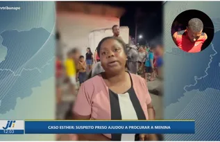 Imagem ilustrativa da imagem Justiça decreta prisão de suspeitos por ocultar corpo da menina Esther Isabelly