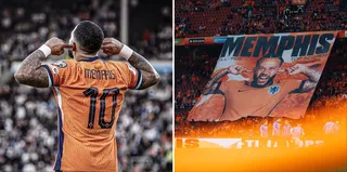 Imagem ilustrativa da imagem Memphis ganha bandeirão, bate novo recorde e põe Holanda perto da Copa