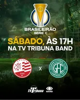 Imagem ilustrativa da imagem Náutico e Guarani se enfrentam neste sábado (13), com transmissão da TV Tribuna