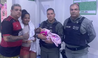 Imagem ilustrativa da imagem PMs usam manobra de respiração e salvam bebê de apenas oito dias, em Paulista