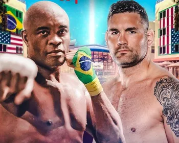 Imagem ilustrativa da imagem Anderson Silva e Chris Weidman terão revanche em evento de Jake Paul