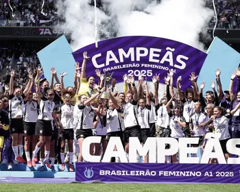 Imagem ilustrativa da imagem Corinthians vence Cruzeiro e é campeão brasileiro de futebol feminino