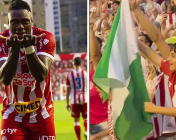 Imagem ilustrativa da imagem Otusanya brilha, e Náutico vence o Ituano por 3 a 0 nos Aflitos
