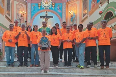 Imagem ilustrativa da imagem 765 quilômetros: capixaba faz 18 dias de peregrinação a pé até Aparecida