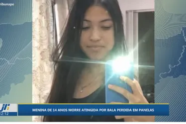 Imagem ilustrativa da imagem Adolescente morre após ser atingida por bala perdida en Panelas