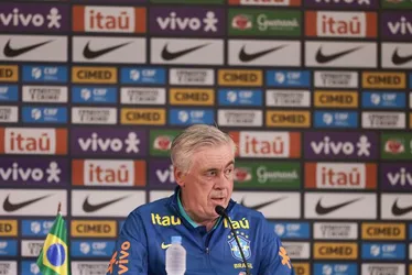 Imagem ilustrativa da imagem Ancelotti vai assistir a jogo do Santos antes de convocação, mas não poderá ver Neymar