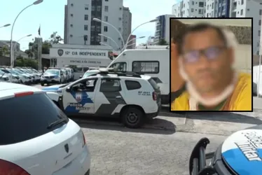 Imagem ilustrativa da imagem Após ser flagrado esvaziando pneus de viatura, homem tenta esfaquear PM em Vitória