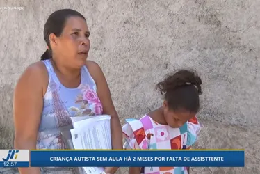 Imagem ilustrativa da imagem Autista de 9 anos fica sem aulas por falta de assistente no Recife