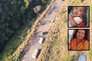 Imagem ilustrativa da imagem Bebê e homem morrem e outras 5 pessoas ficam feridas em acidente em Alto Rio Novo