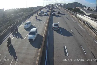 Imagem ilustrativa da imagem Câmeras da Terceira Ponte voltam a funcionar; veja como acessar imagens