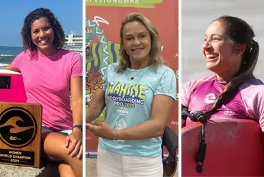 Imagem ilustrativa da imagem Capixabas são destaques na última etapa do Circuito Mundial de Bodyboard