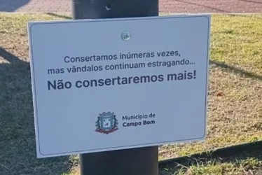Imagem ilustrativa da imagem Cidade do RS se nega a trocar luminárias vandalizadas: ‘Desperdício de recursos’