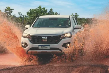 Imagem ilustrativa da imagem Conheça o novo Fiat Titano: conforto e força para sair do asfalto
