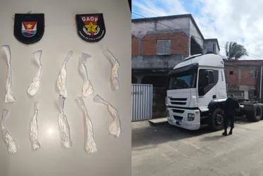 Imagem ilustrativa da imagem Droga encontrada em para-choque de carreta é apreendida pela Guarda de Vitória