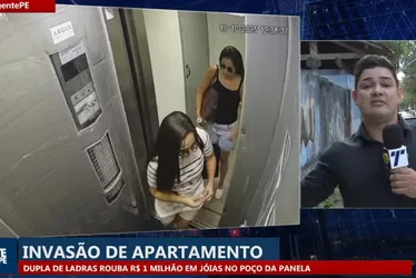 Imagem ilustrativa da imagem Duas mulheres entram em prédio de luxo no Recife e saem com R$ 1 milhão em jóias