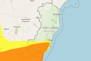 Imagem ilustrativa da imagem ES em alerta para tempestade, granizo e queda brusca de temperatura