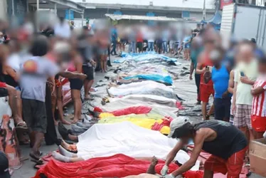 Imagem ilustrativa da imagem 'Ele queria se entregar', diz mãe que reconheceu filho entre corpos enfileirados