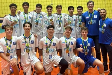 Imagem ilustrativa da imagem Espírito Santo é campeão brasileiro sub-16 de vôlei