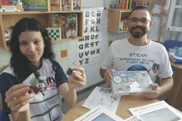 Imagem ilustrativa da imagem Estudante capixaba em missão internacional na Nasa
