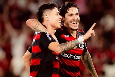 Imagem ilustrativa da imagem Flamengo aplica maior goleada da era dos pontos corridos ao marcar 8 a 0 no Vitória