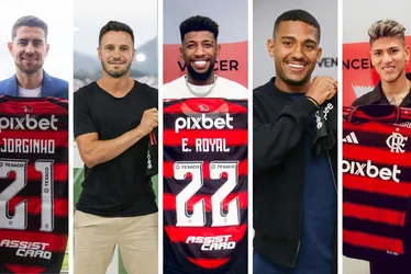 Imagem ilustrativa da imagem Flamengo inscreve os cinco reforços 'europeus' para as oitavas da Libertadores